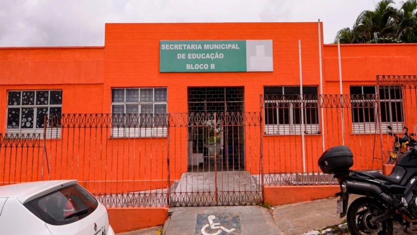 facahada da secretaria de educação